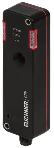 Produktfoto 1 von Euchner CTM-LBI-BR-U-AZ-SA-161638, Transpondercodierter Sicherheitsschalter, M12