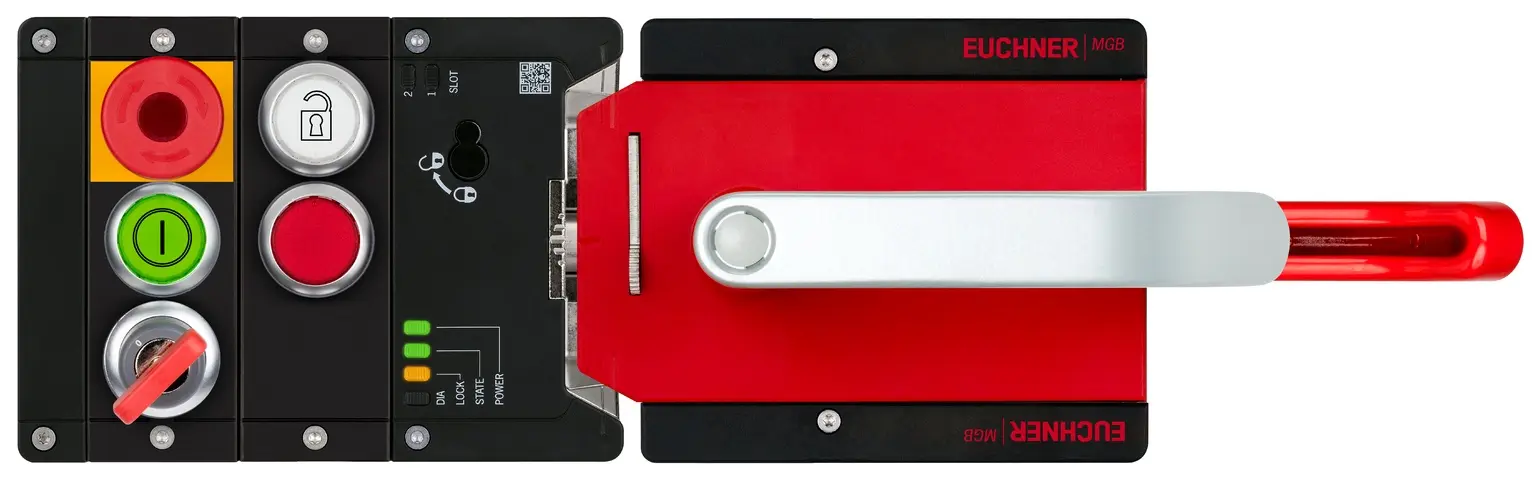 Produktfoto 1 von Euchner MGB2-L1HE-MLI-U-CA-R-166682, Zuhalteset