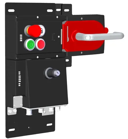 Produktfoto 1 von Euchner MGB-L1HEB-EIA-R-166742, Zuhalteset+3 Tastern