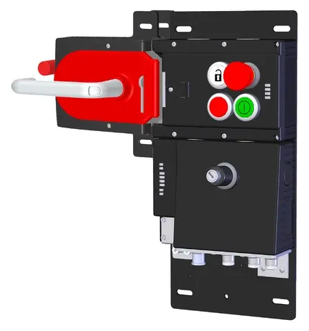 Produktfoto 1 von Euchner MGB-L1HEB-EIA-L-166743, Zuhalteset+3 Tastern