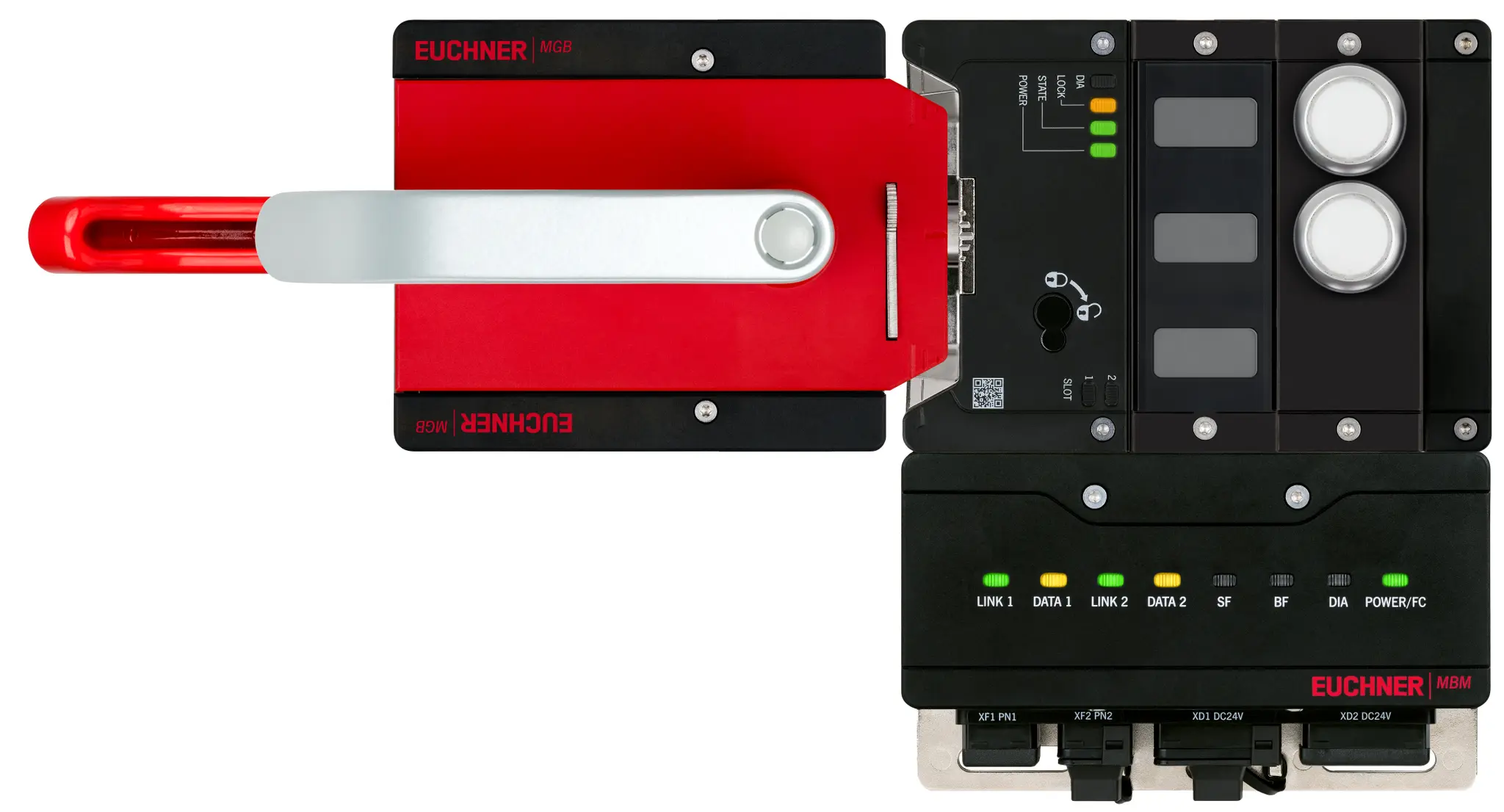 Produktfoto 1 von Euchner MGB2-L1HEB-PN-U-S3-DA-L-168092, Komplettset