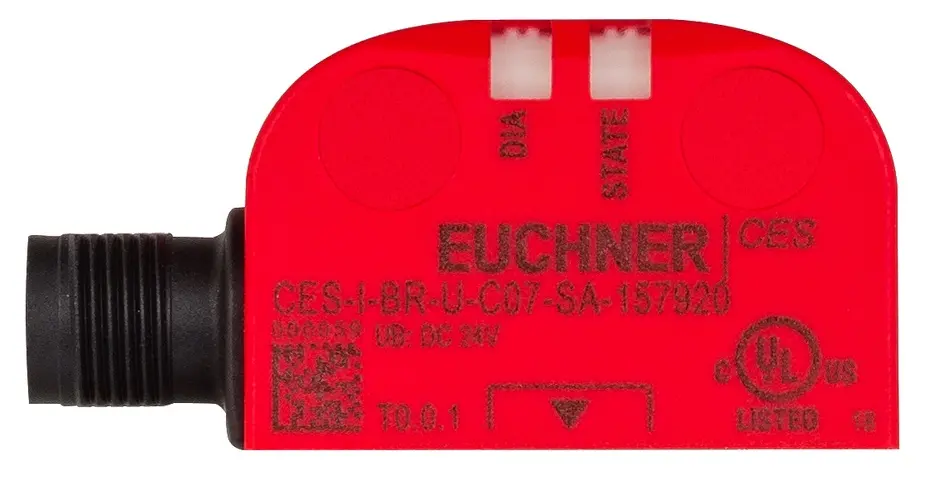Produktfoto 1 von Euchner CES-I-BR-M-C07-SA-156233, Sicherheitsschalter, RFID, Steckverbinder M12
