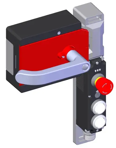 Produktfoto 1 von Euchner MGBS-P-L2H-AR-U-L-SH-160523, Komplettsets MGBS-Set AR, M23, Not-Halt