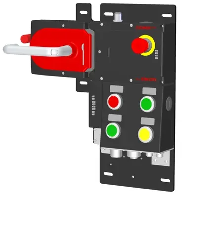 Produktfoto 1 von Euchner MGB-L2HEB-PNA-L-161484, Zuhalteset+5 Bedienelementen