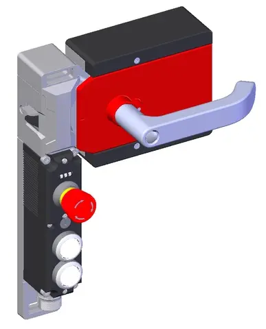 Produktfoto 1 von Euchner MGBS-P-L1H-AR-U-R-SH-161563, Komplettsets MGBS-Set AR, M23, Not-Halt