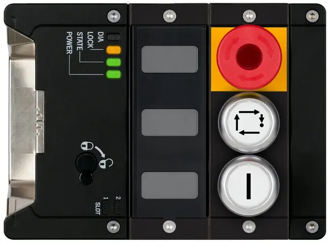Produktfoto 1 von Euchner MGB2-L1-MLI-U-YB1D5-MA-L-161650, Zuhaltemodul