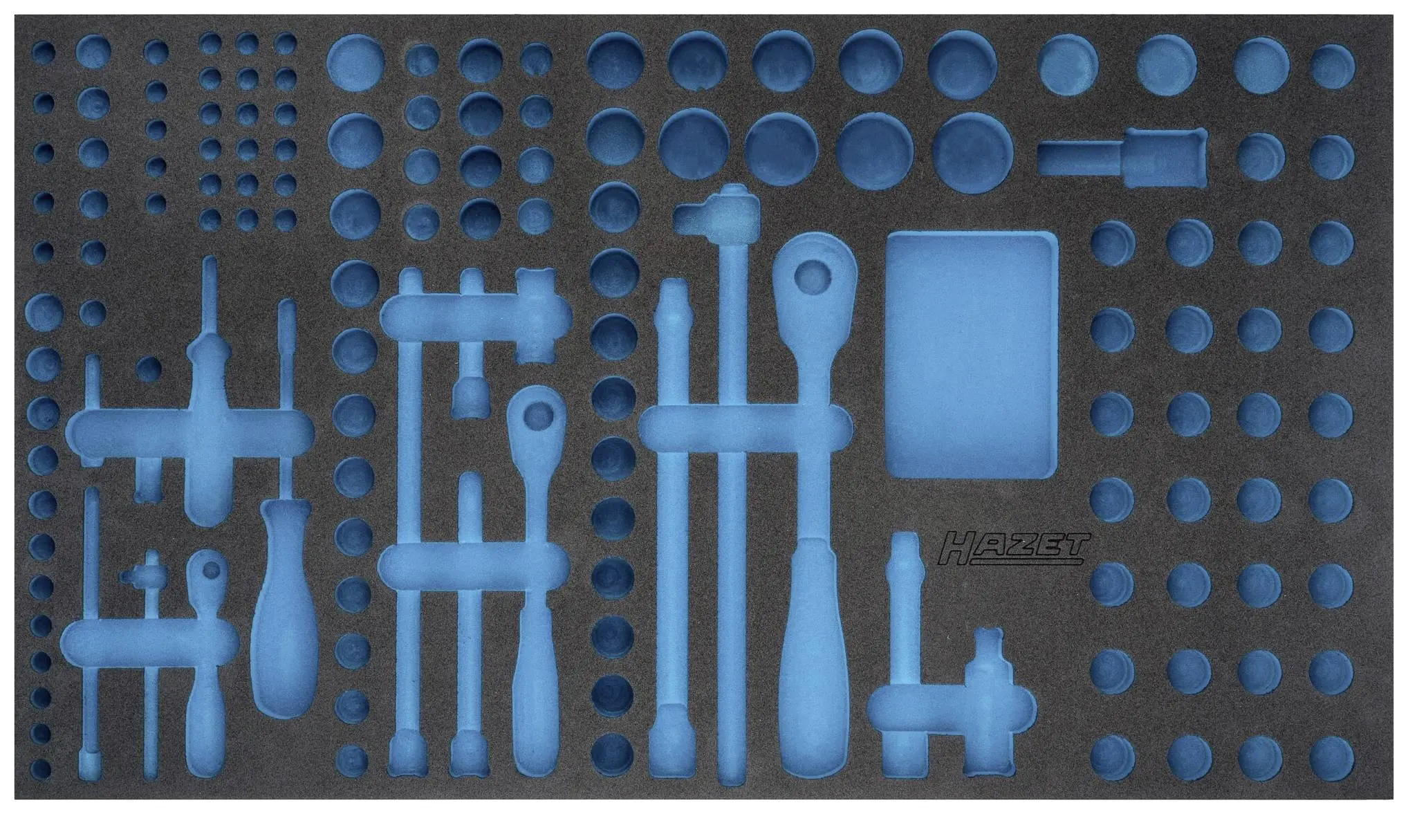 Produktfoto 1 von Hazet 163-481L, Schaumstoffeinlage (L x B) 691mm x 392mm