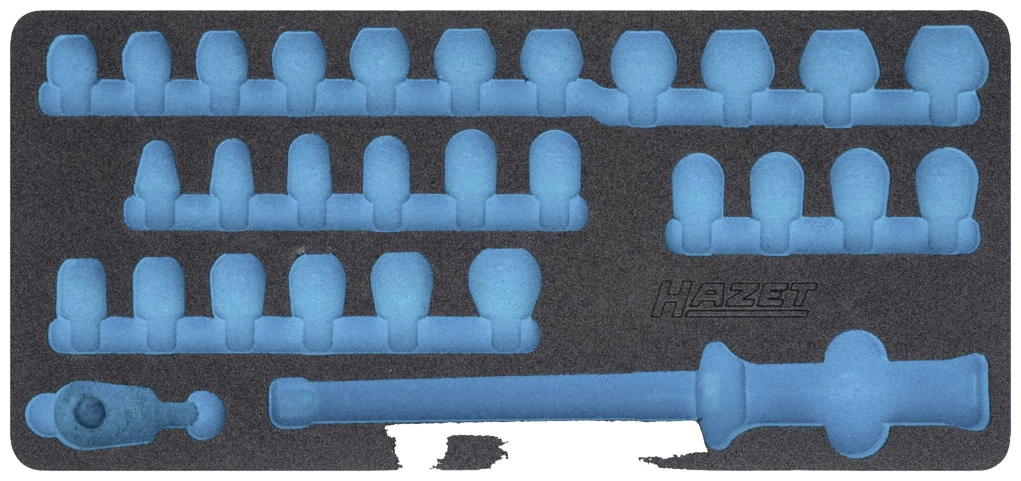 Produktfoto 1 von Hazet 163-420L, Schaumstoffeinlage