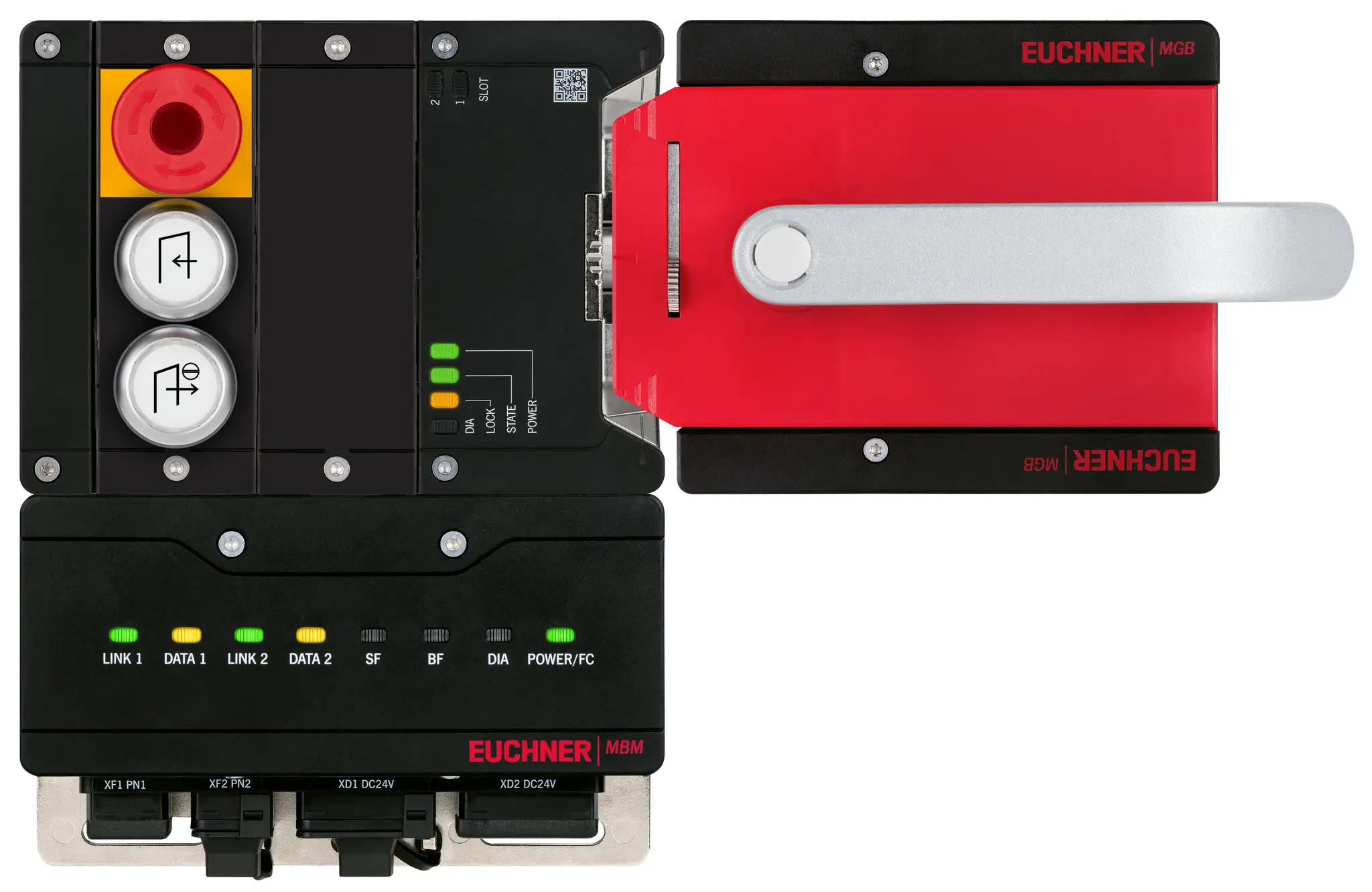 Produktfoto 1 von Euchner MGB2-IHB-PN-U-S3-KA-R-163580, Komplettset