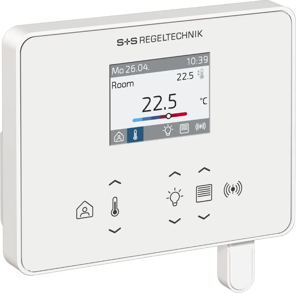 Produktfoto 1 von S+S REGELTECHNIK RYMASKON® RYM 1301-RH-CO2-MOD-BL, Raumbediengerät (Interface)