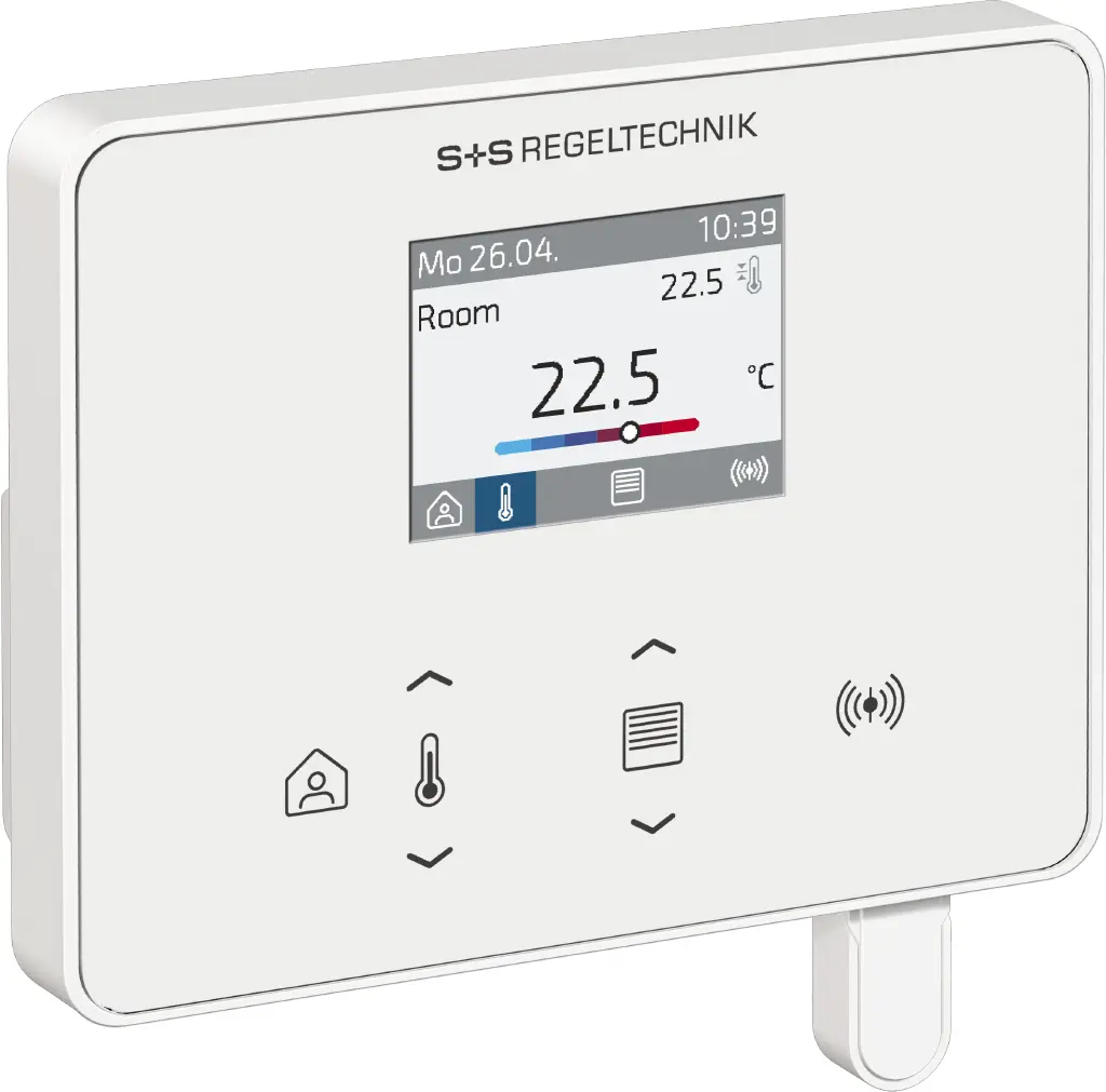 Produktfoto 1 von S+S REGELTECHNIK RYMASKON® RYM 1301-RH-CO2-MOD-B, Raumbediengerät (Interface)