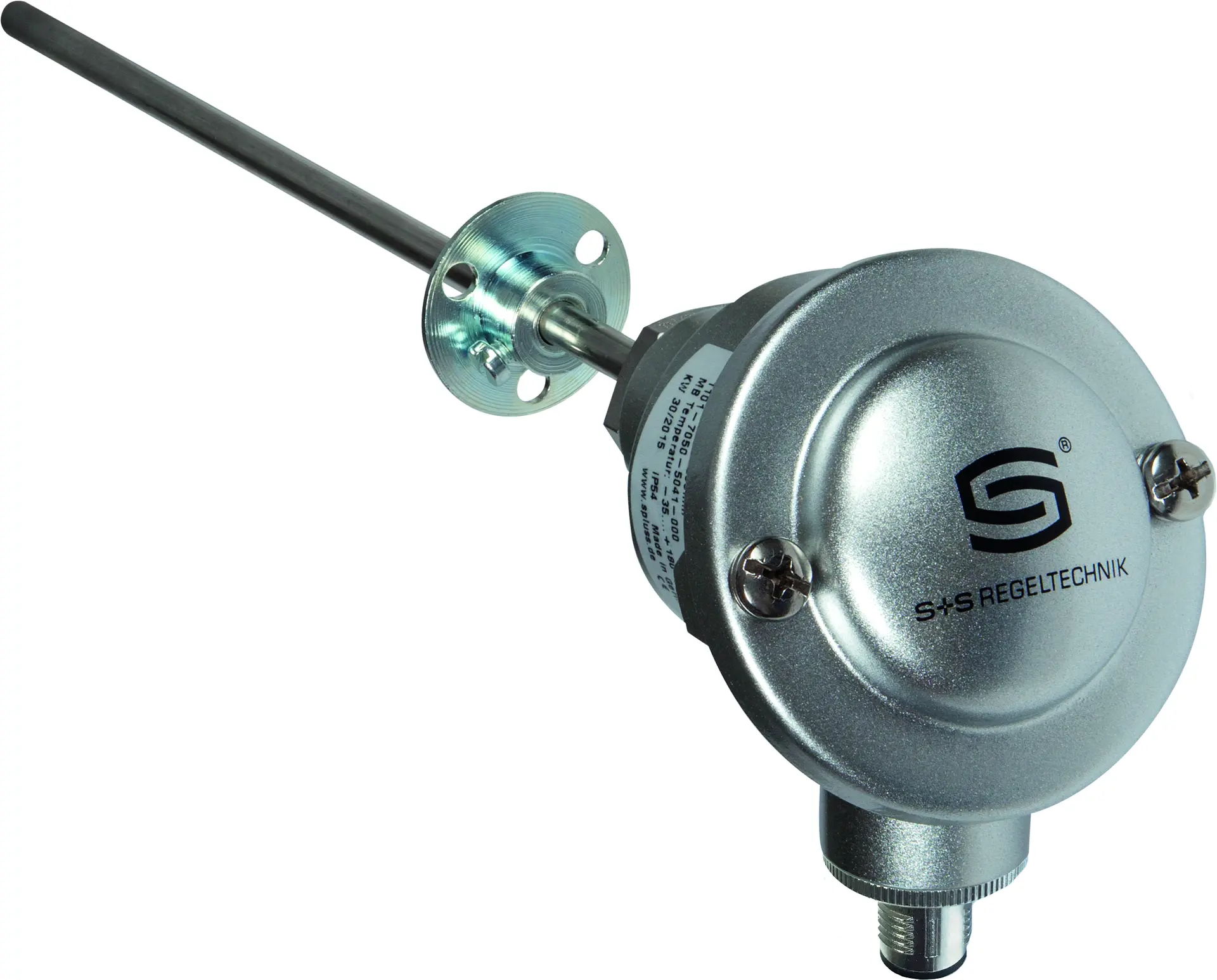 Produktfoto 1 von S+S REGELTECHNIK 2Z01-4131-0100-041 RGTF1 Pt100 500mm Q Kanaltemperaturfühler