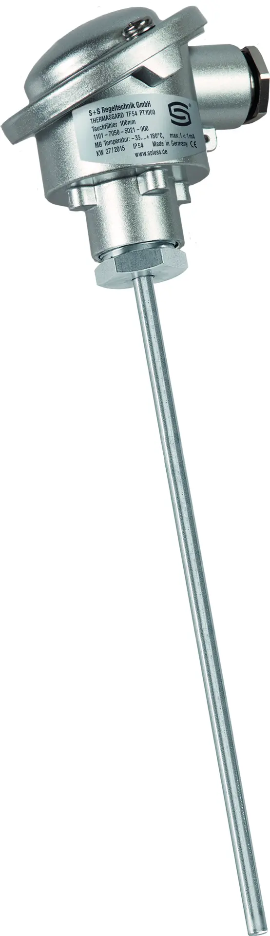 S+S REGELTECHNIK 1101-7052-1021-000 TF54 LM235Z 100 mm Tauchtemperatursensor