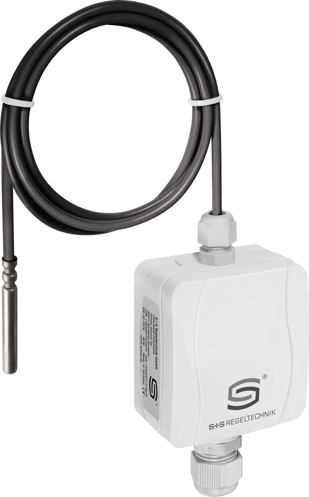 Produktfoto 1 von S+S REGELTECHNIK 1101-6161-0219-920 HFTM-SD-U Hülsenfühler mit