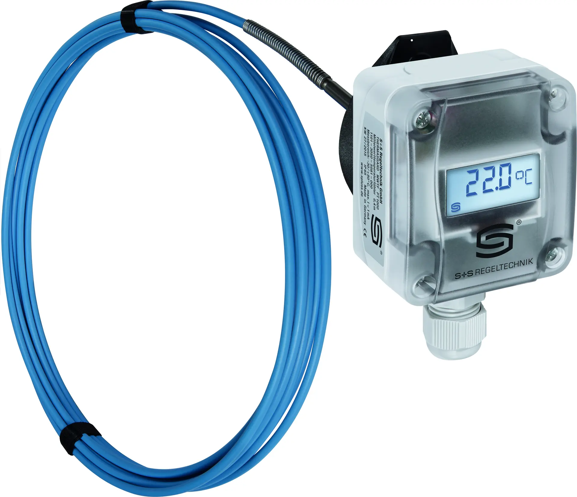 Produktfoto 1 von S+S REGELTECHNIK 1101-3132-2269-900 MWTM-I 6m LCD Mittelwert
