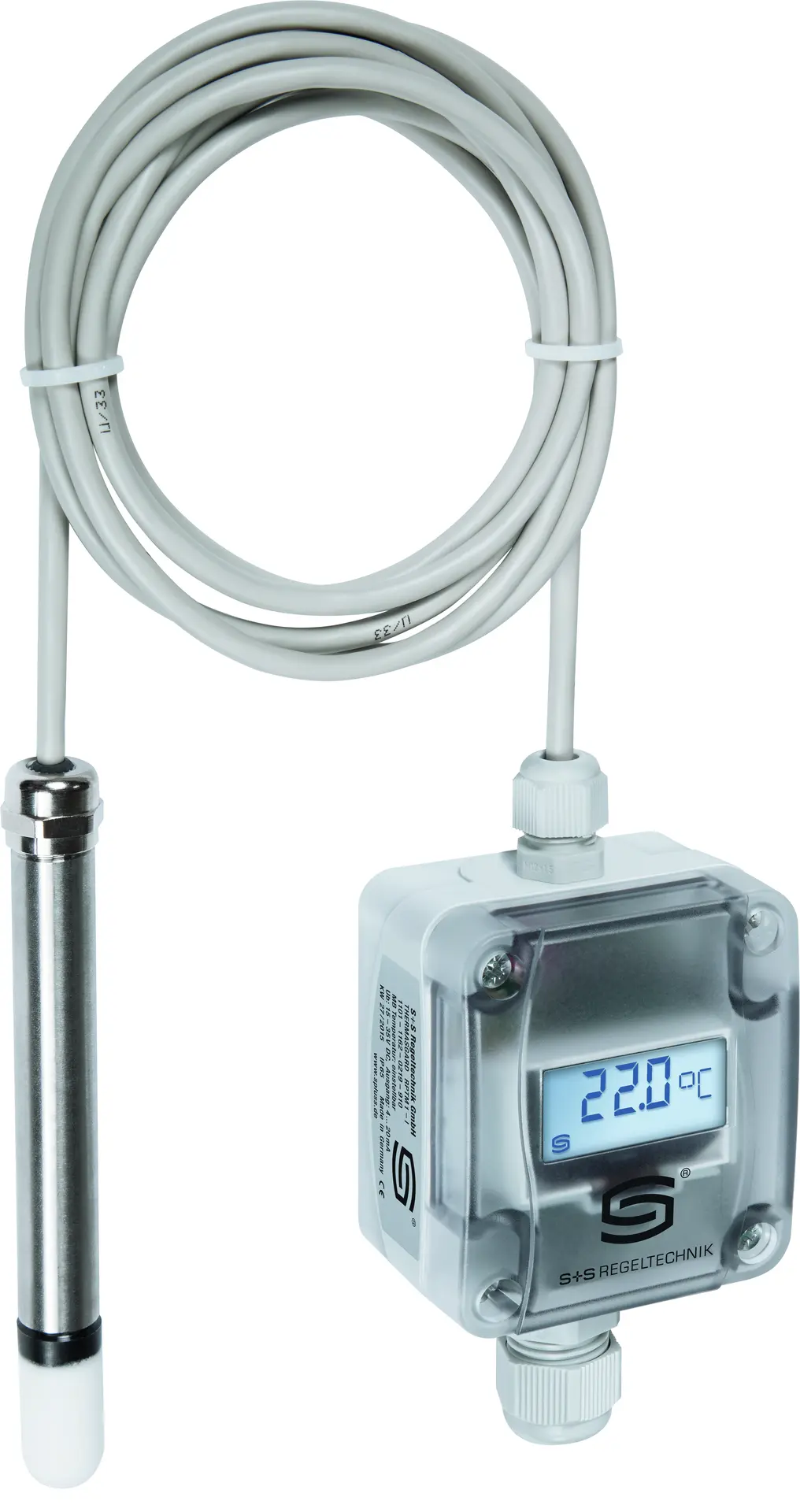Produktfoto 1 von S+S REGELTECHNIK 1101-1161-2219-910 RPTM1-U LCD-Pendel
