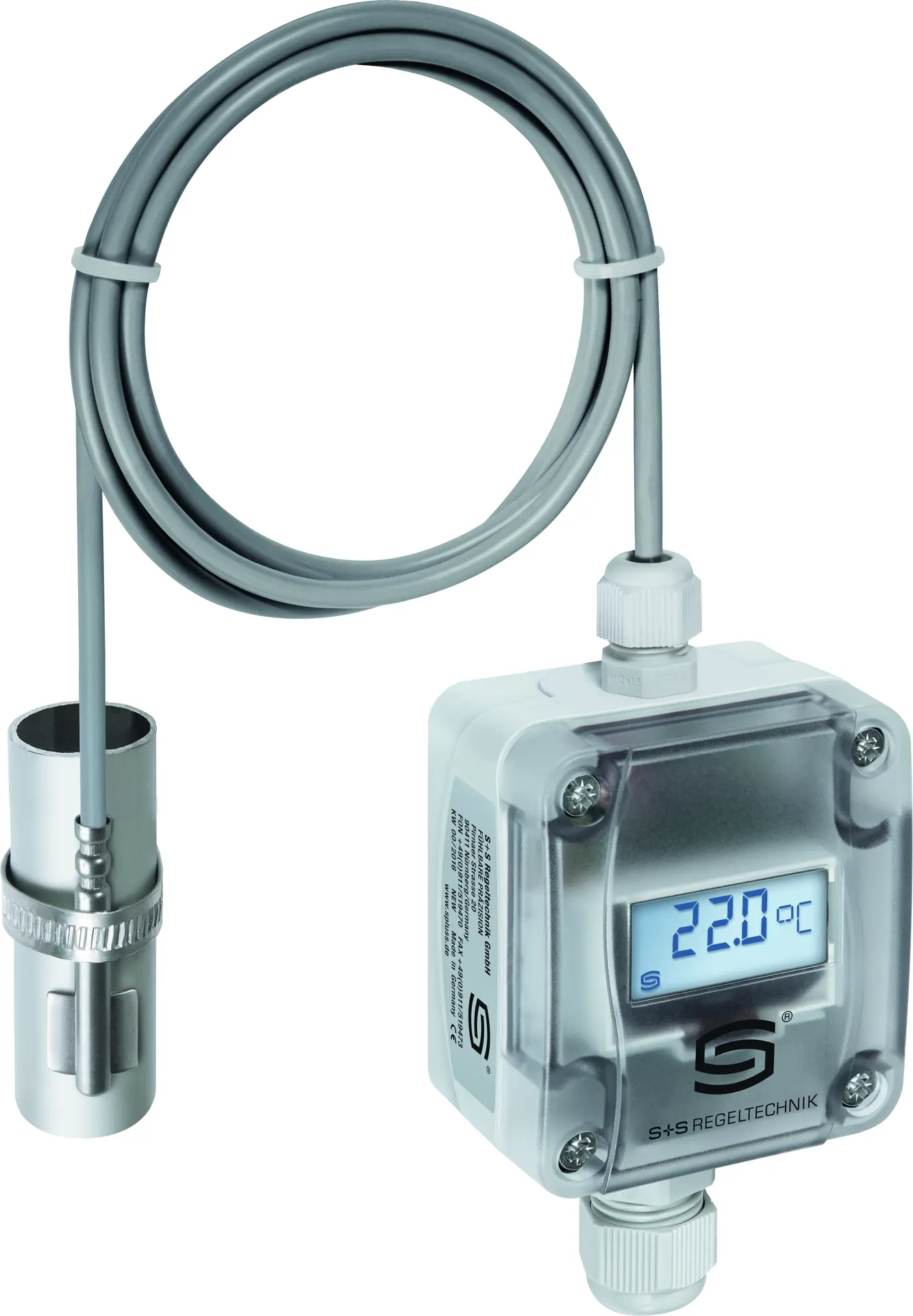 Produktfoto 1 von S+S REGELTECHNIK 1101-1122-2219-920 ALTM2-I LCD Flächenkontakt