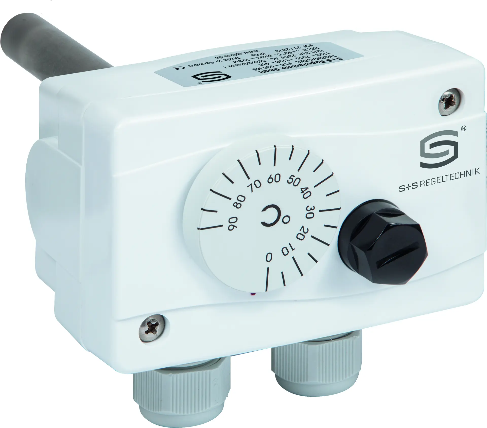 Produktfoto 1 von S+S REGELTECHNIK 1102-2010-7205-330 ETR-090R110 Einschraubtemperaturregler