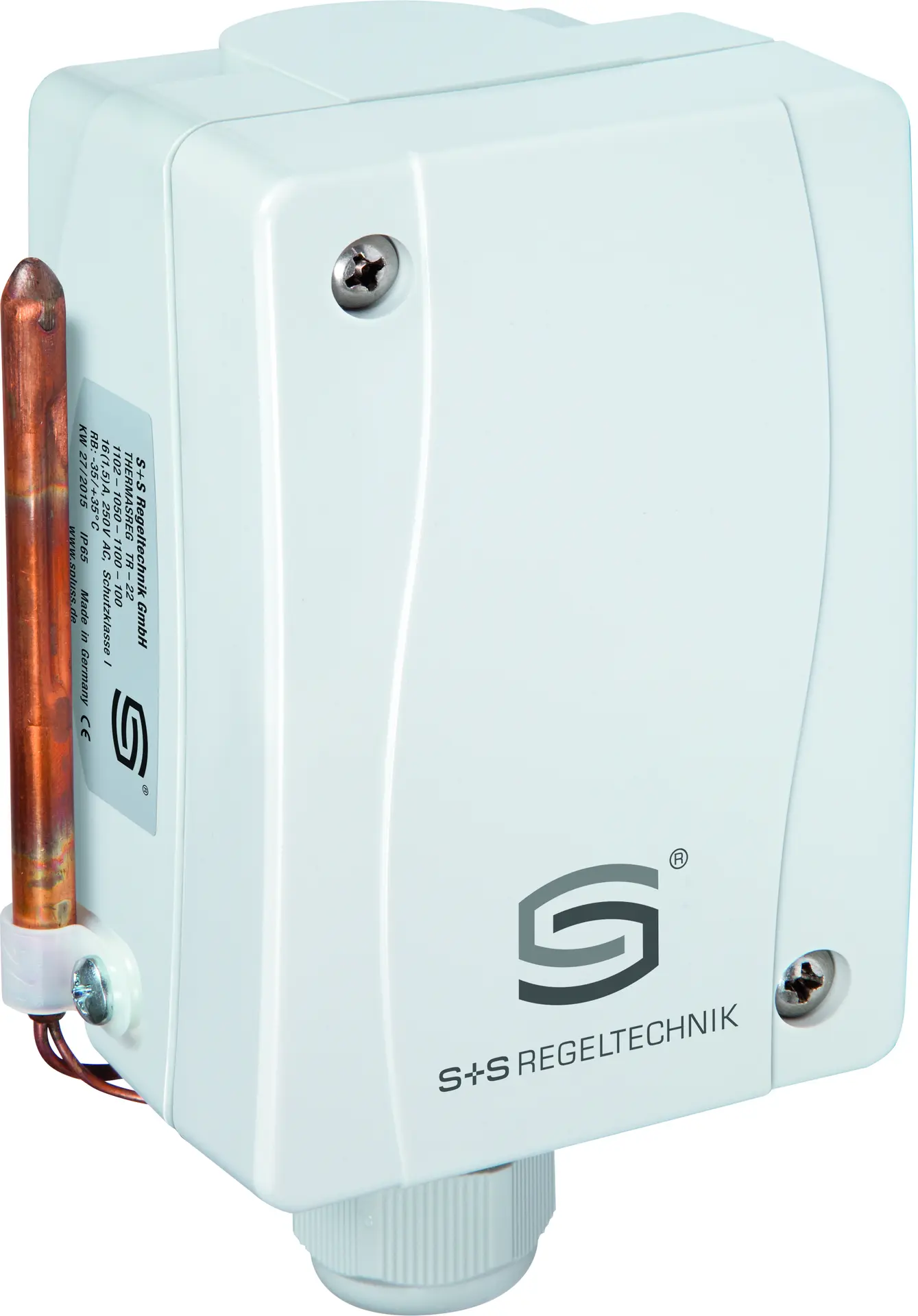 Produktfoto 1 von S+S REGELTECHNIK 1102-1050-2100-100 TR-22 U Temperaturregler, einstufig