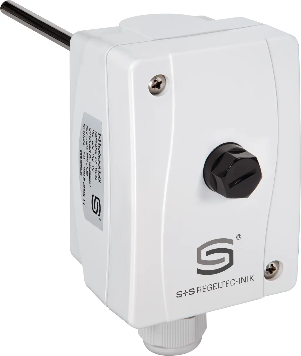 Produktfoto 1 von S+S REGELTECHNIK 1102-2010-6100-880 ETR-R90110 MS/100 Einschraubtemperaturregler