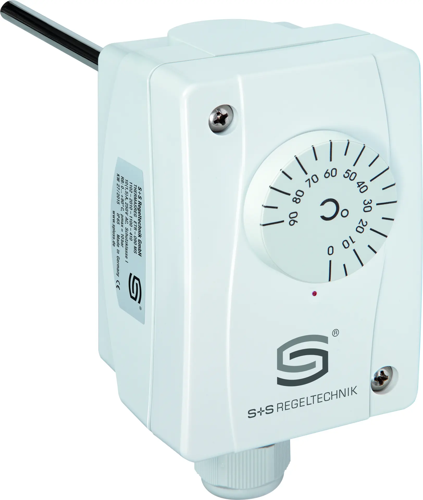 S+S REGELTECHNIK 1102-2010-1100-520 ETR-0120 MS/200 Einschraubtemperaturregler