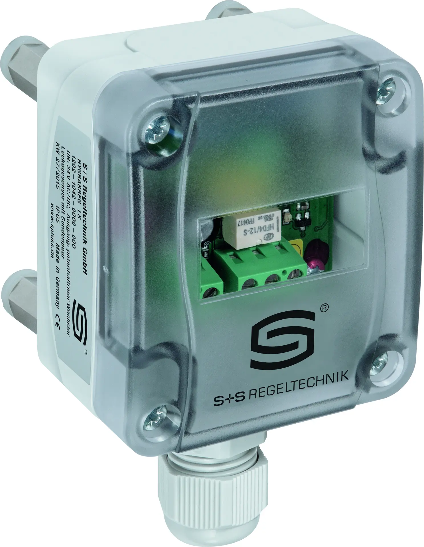 Produktfoto 1 von S+S REGELTECHNIK 1202-1042-0000-100 LS-4 Leckagesensor/Wassereinbruchmelder