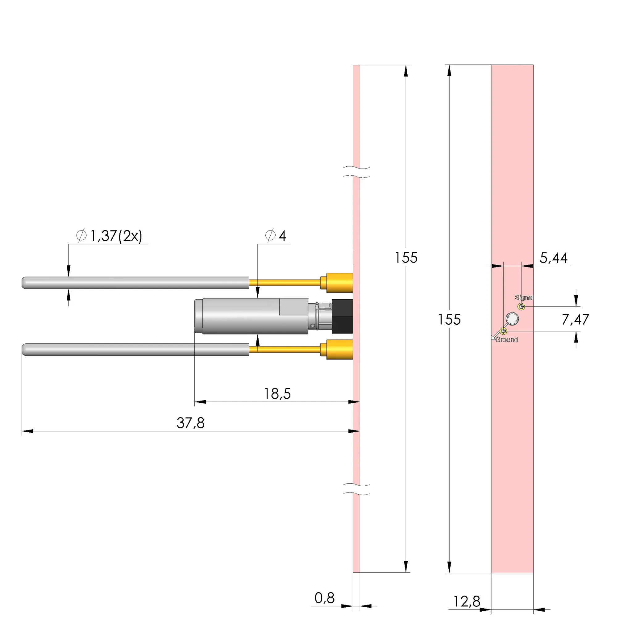 Produktfoto 1 von Ingun OTU-KS-NV-155-013, nanoVTEP Connector-Test, SKU: 109706