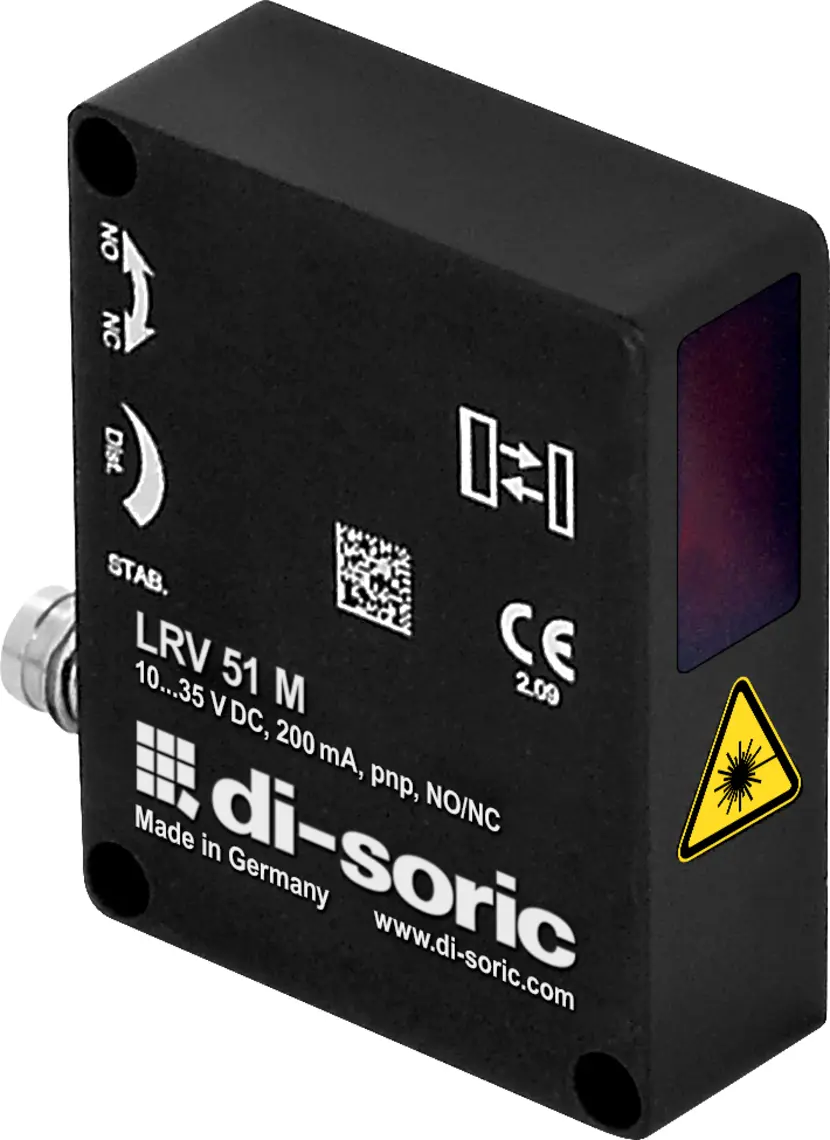 Produktfoto 1 von DI-Soric LRV 51 M 10000 P3K-TSSL Reflexionslichtschranke O-50 202509