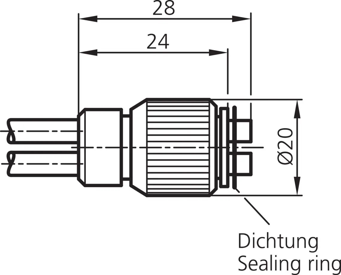 Produktfoto 1 von DI-Soric WRB 220 S-4.5-2.5, Zubehör Sensoren, P\n: 203657