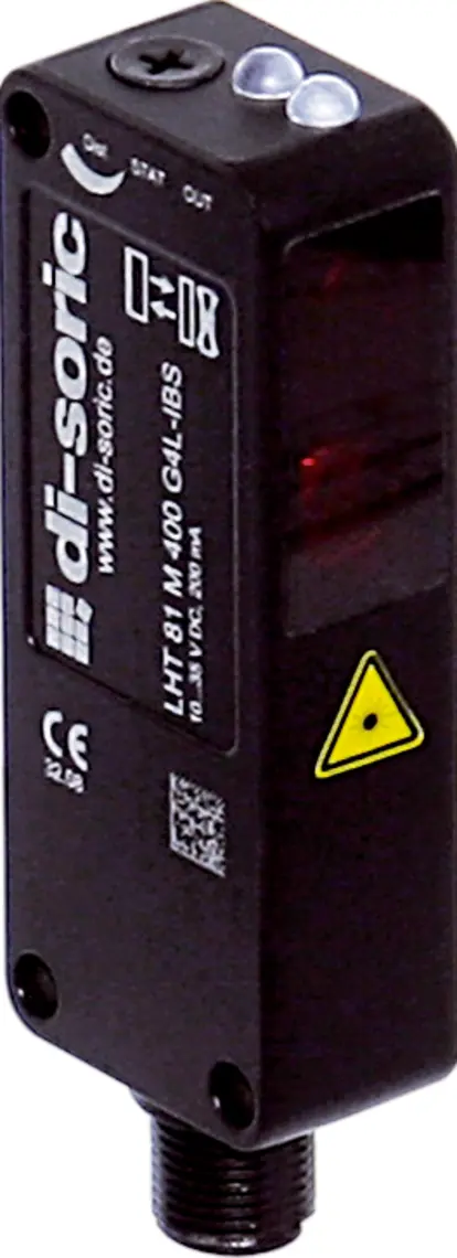 Produktfoto 1 von Di-Soric LHT 81 M 300 G4L-IBS, Laserlichttaster O-81, P\n: 205171