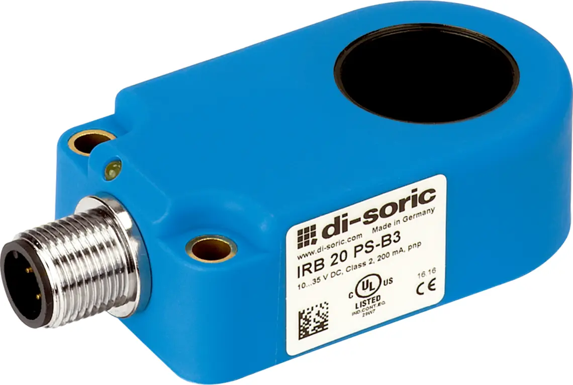 Produktfoto 1 von DI-Soric IRB 20 PS-B3 Induktiver Ringsensor IRB 209914
