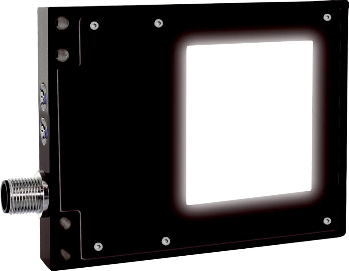 Produktfoto 1 von Di-Soric BEK-F50/50-G5TI-IBS, Flächenbeleuchtung mit schaltbarem Gleichlicht