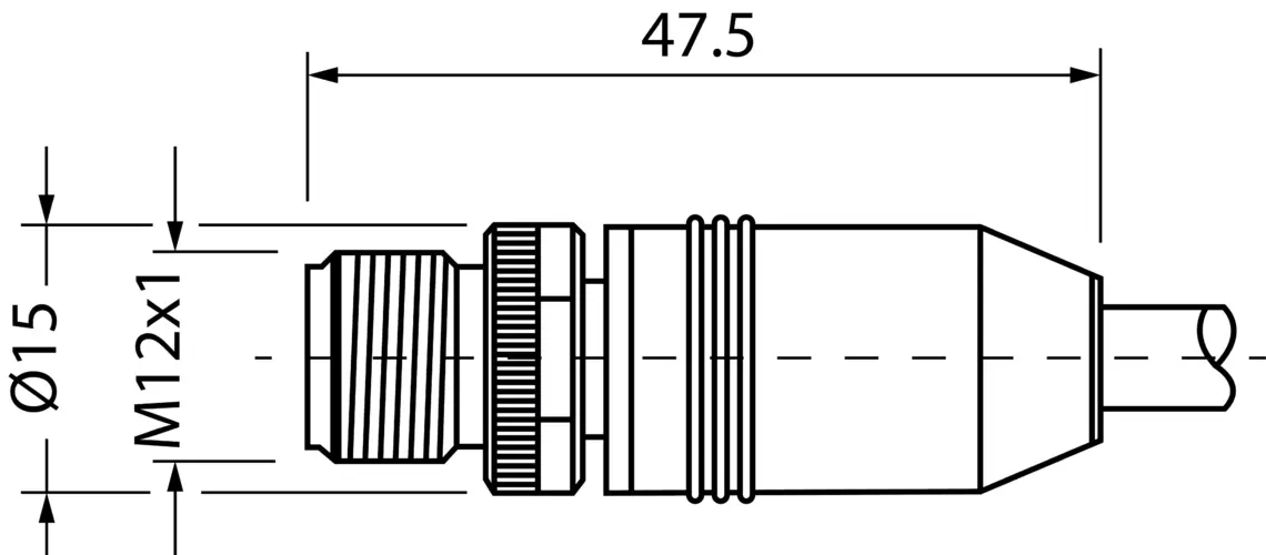 Produktfoto 1 von DI-Soric VSSM-Z-5/RJ45-X Anschlusstechnik 213119