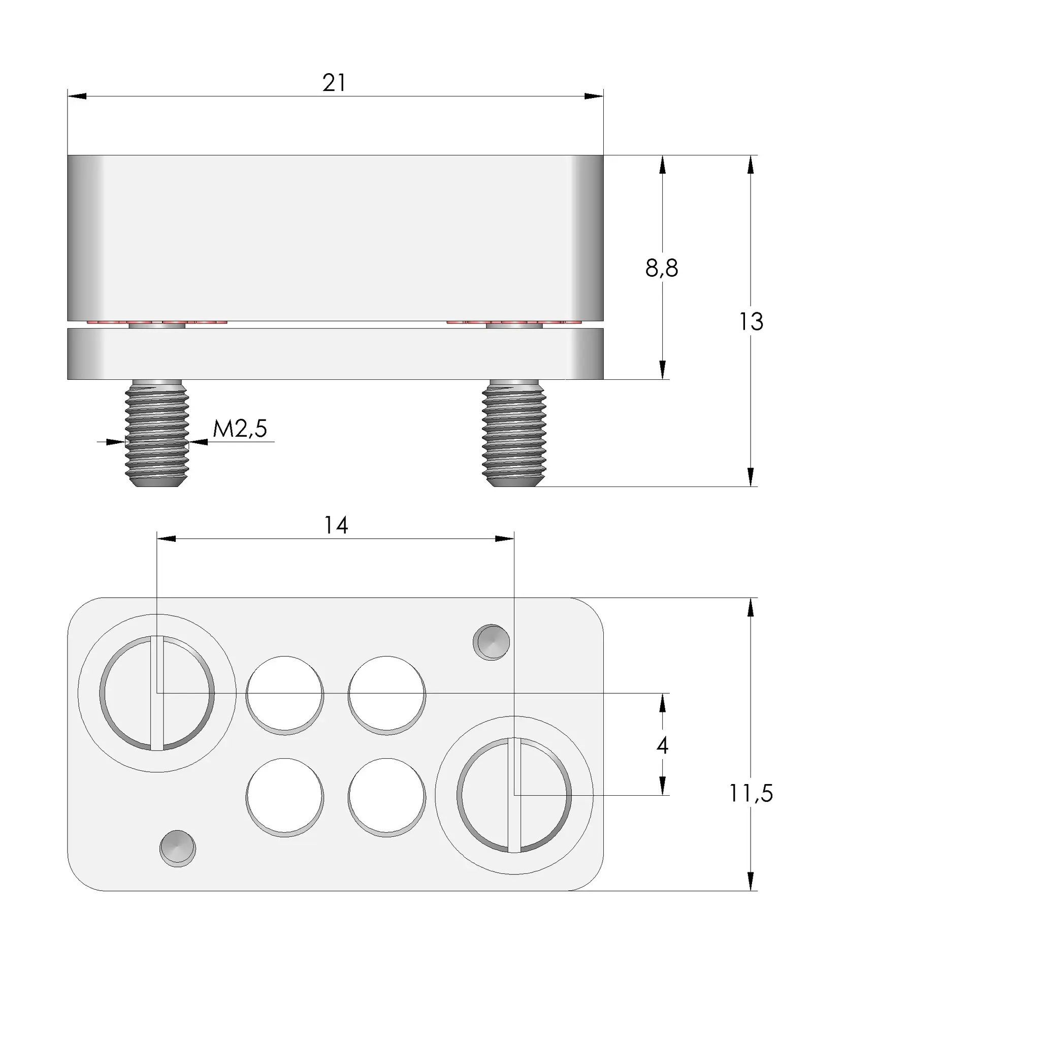 Produktfoto 1 von Ingun HAS-807-4, Hülsenaufhängung, schwimmend, SKU: HAS-807-4