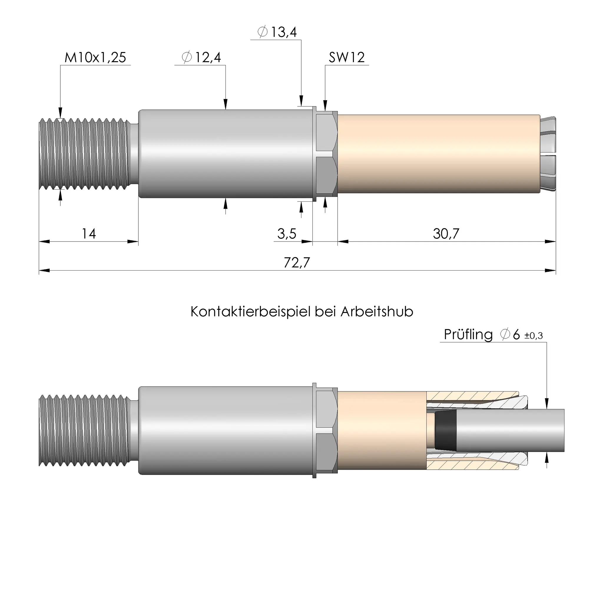 Produktfoto 1 von Ingun HKR-672 600 130 S 40004 M, Hochstromklemme Rundkontakt, SKU: HKR-672-0031