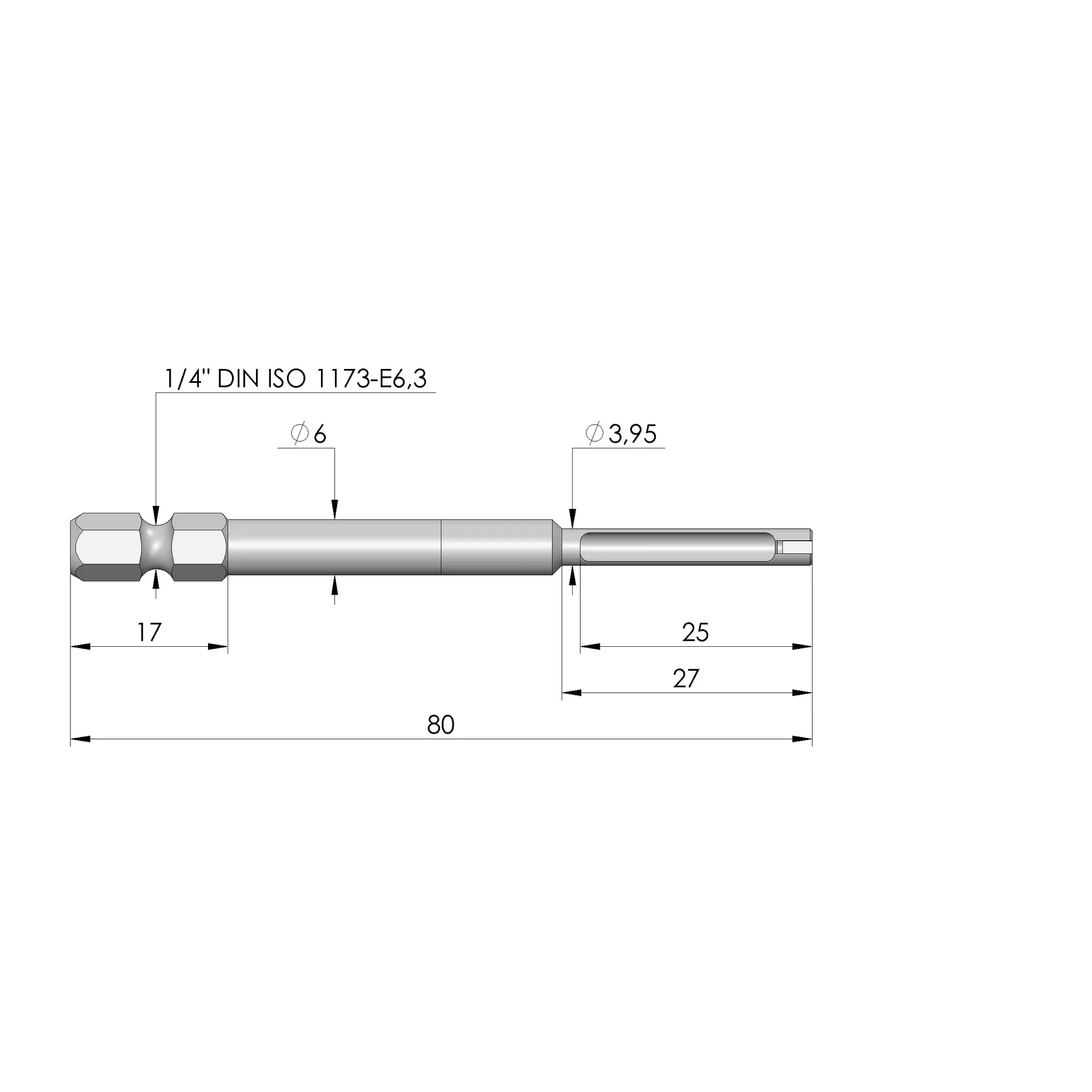 Produktfoto 1 von Ingun BIT-VF-3 M, Schraubwerkzeug