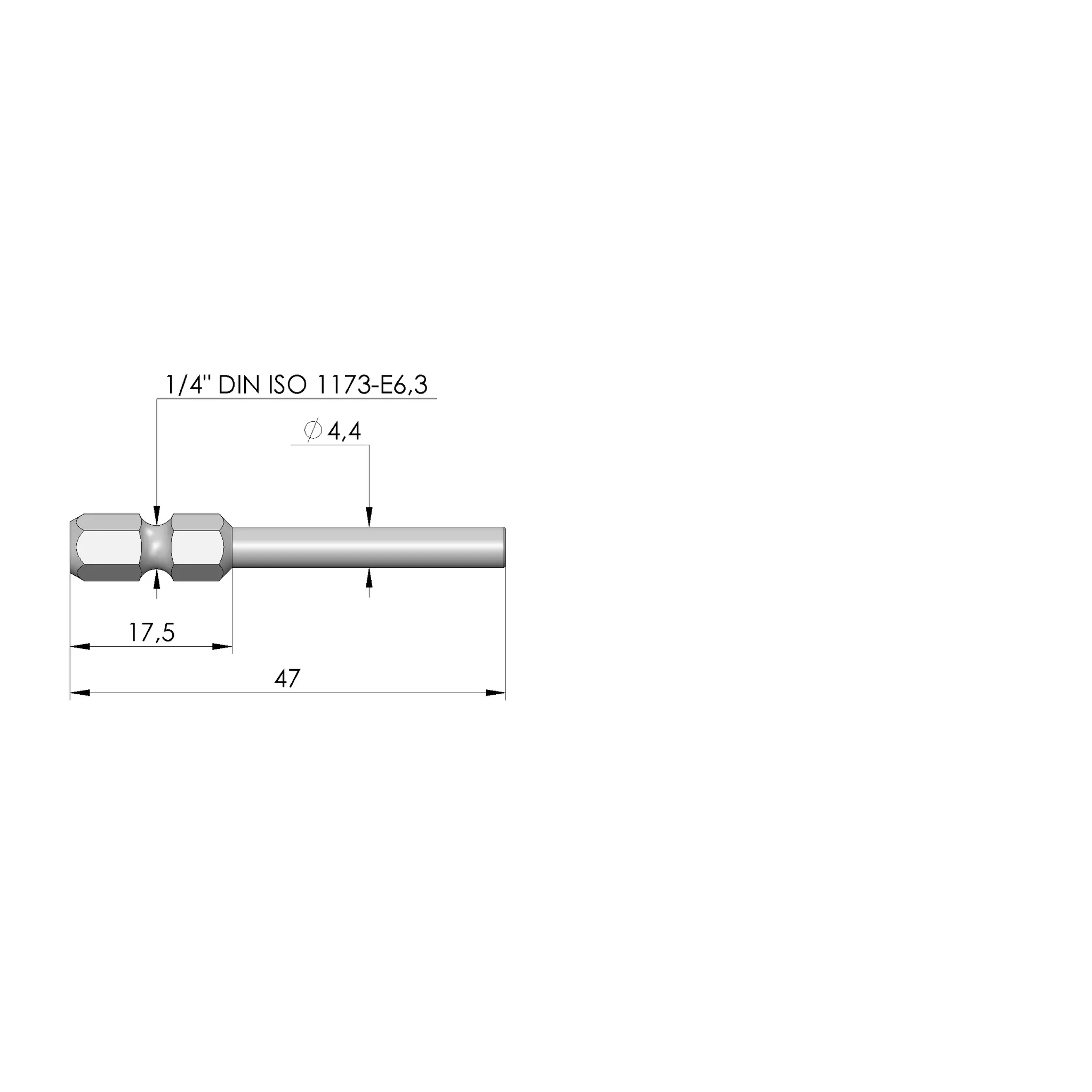 Produktfoto 1 von Ingun BIT-GKS-967 M-B-K, Schraubwerkzeug
