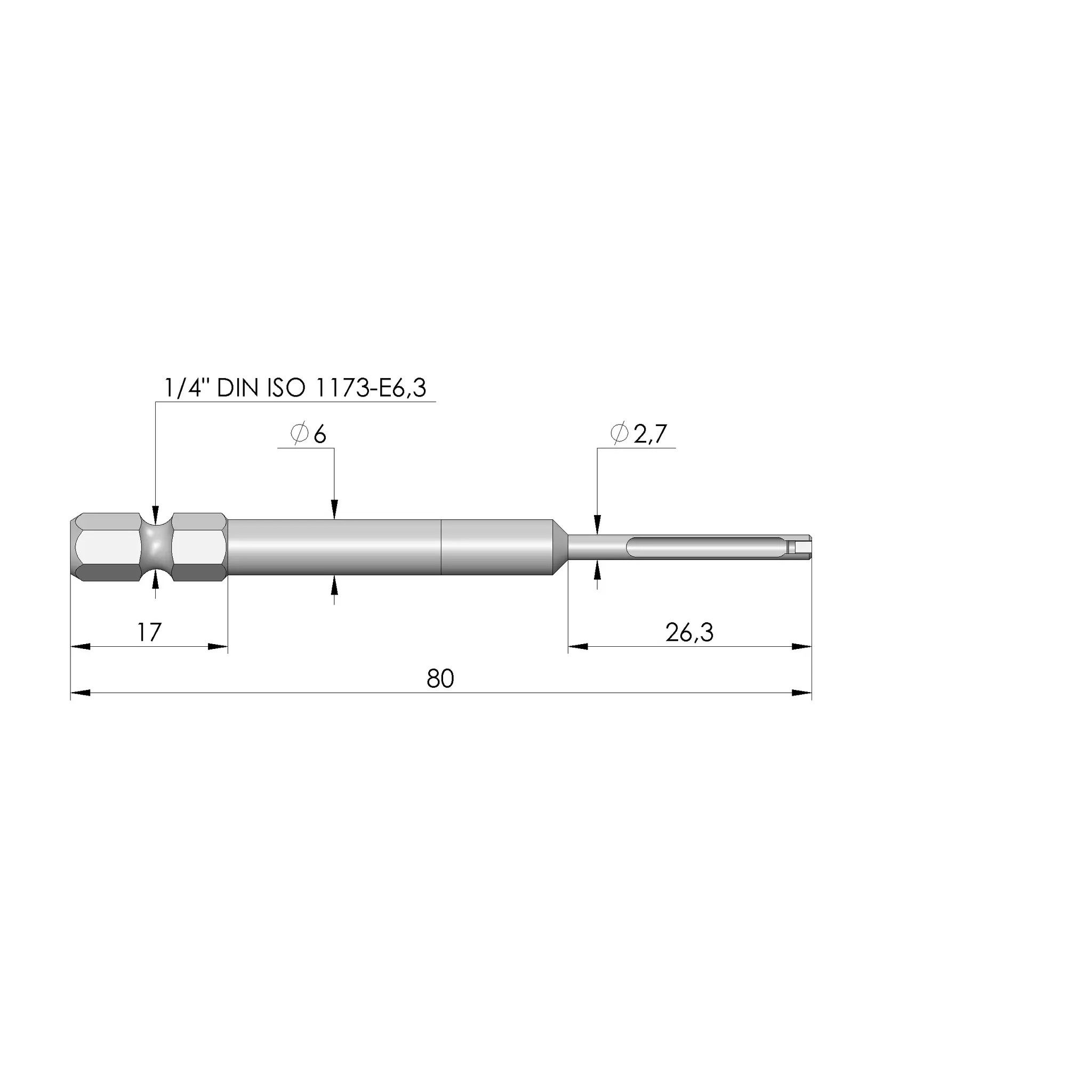 Ingun BIT-GKS-212 M, Schraubwerkzeug