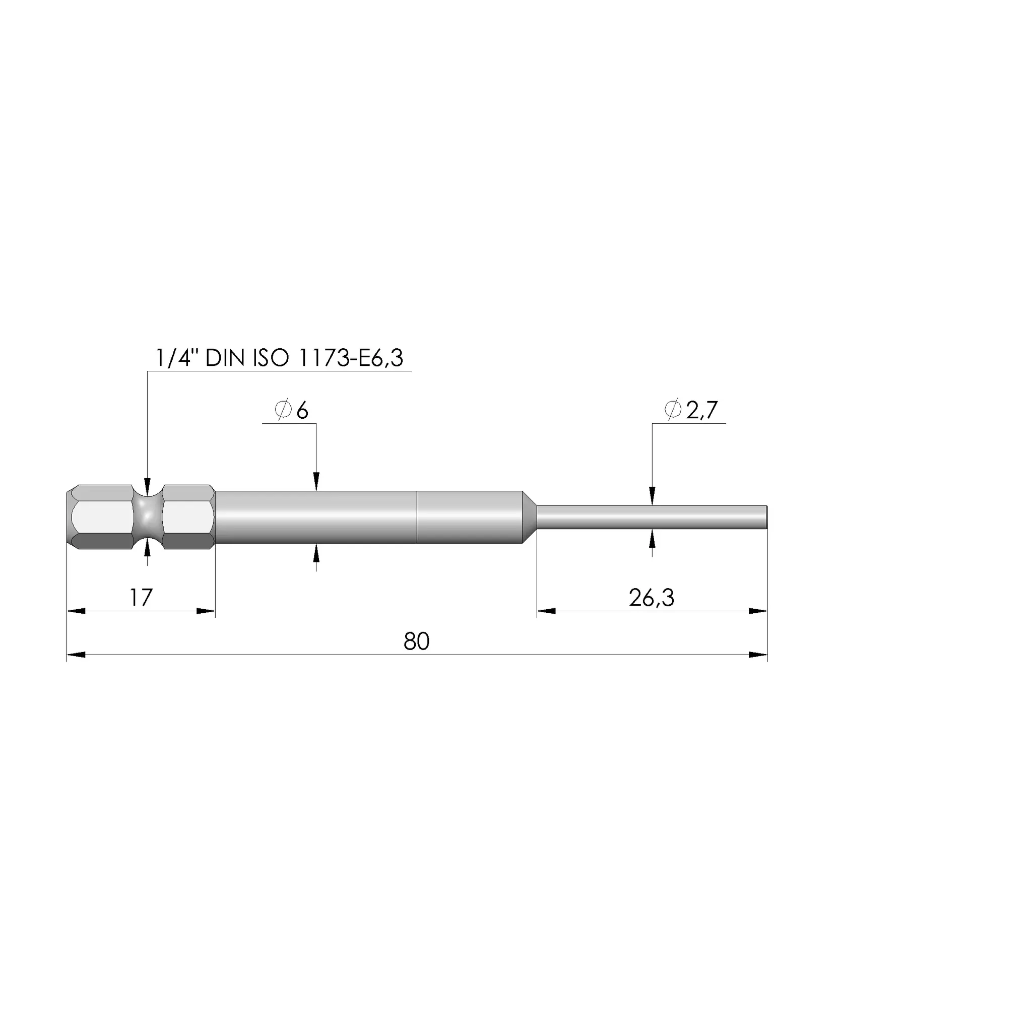 Produktfoto 1 von Ingun BIT-PKS-171 M-B, Schraubwerkzeug