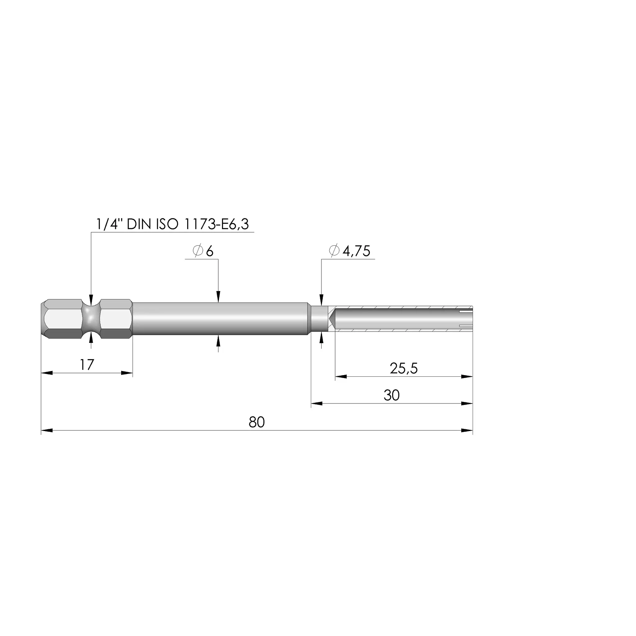 Produktfoto 1 von Ingun BIT-PKS-388 M-B, Schraubwerkzeug