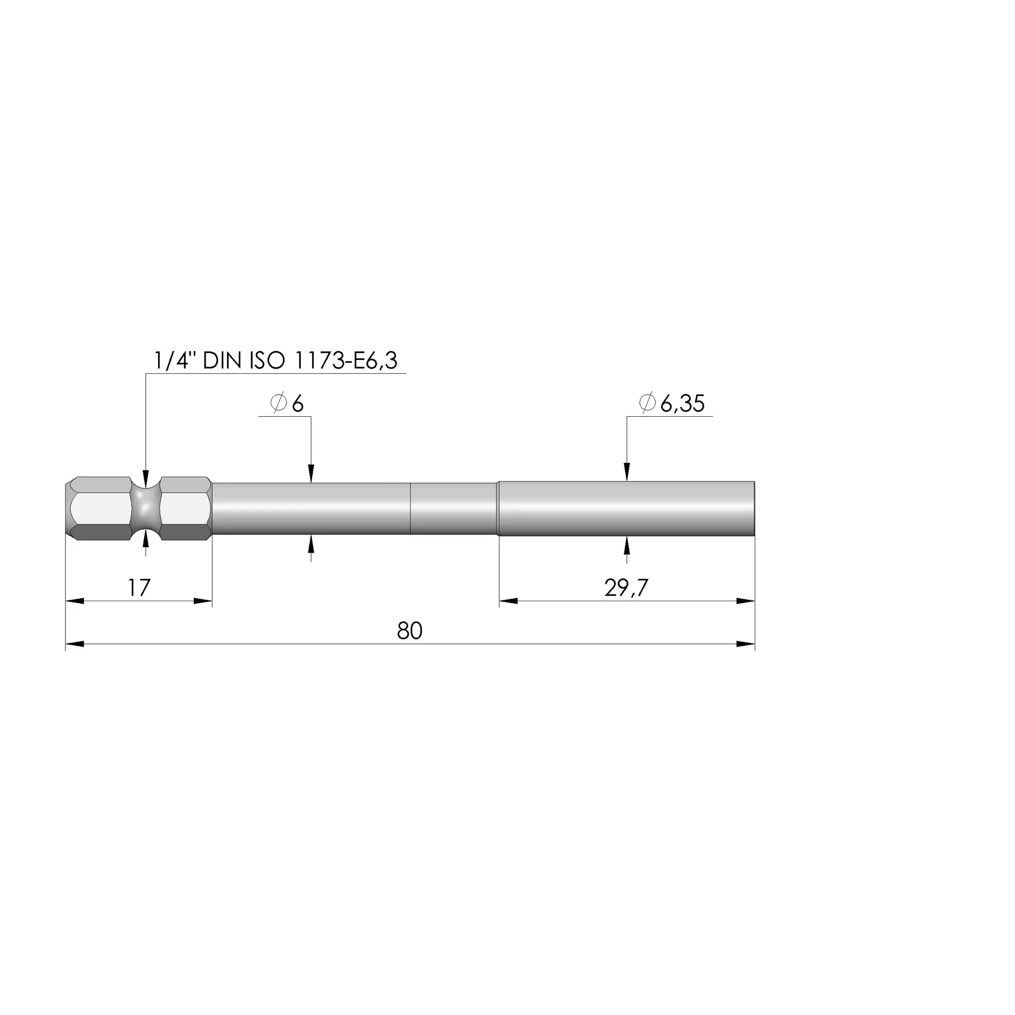 Produktfoto 1 von Ingun BIT-HSS-621 M-500, Schraubwerkzeug