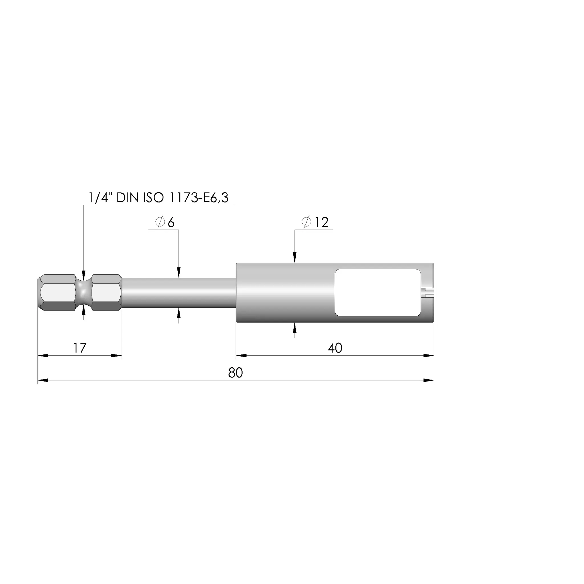 Produktfoto 1 von Ingun BIT-GKS-103 M-900, Schraubwerkzeug