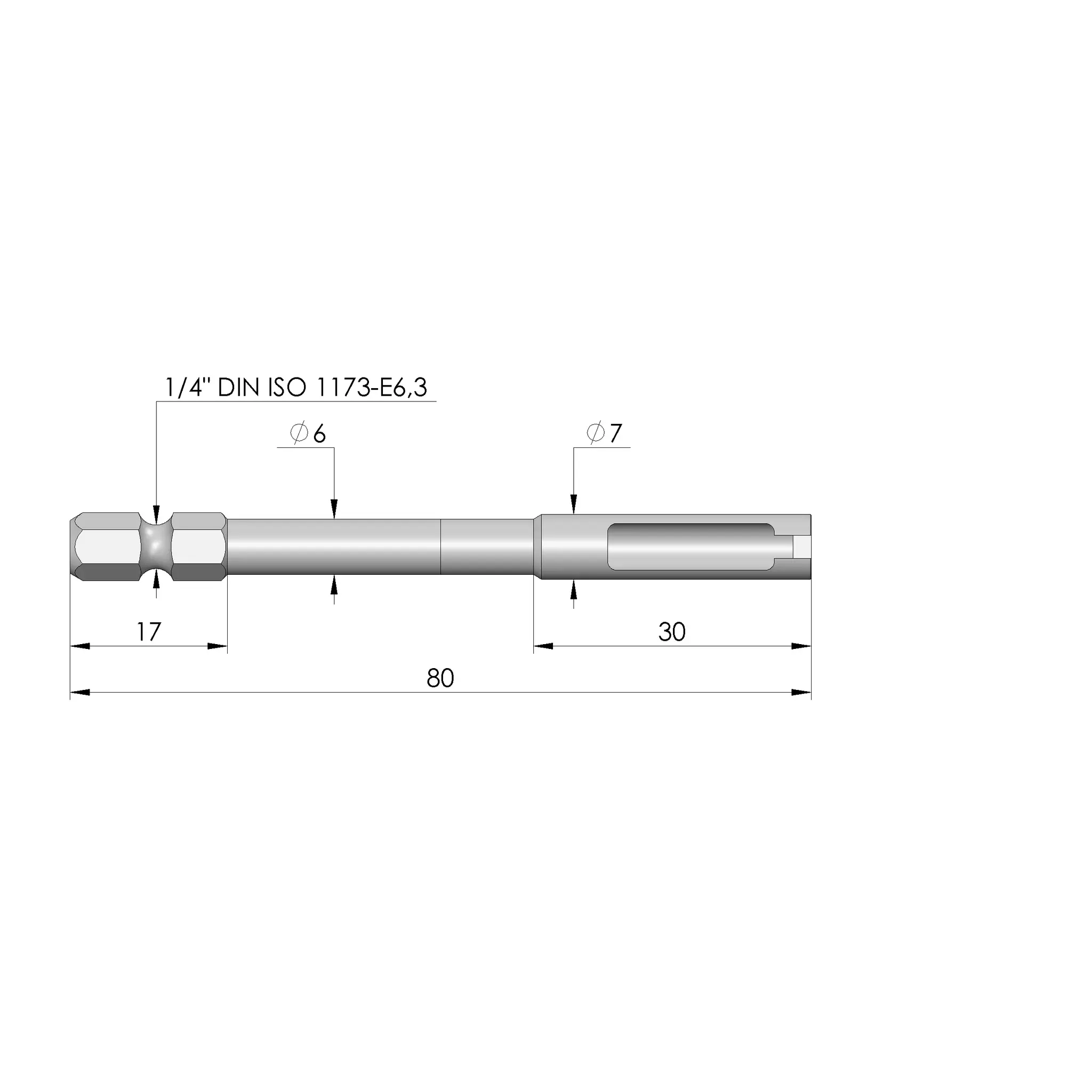 Produktfoto 1 von Ingun BIT-SKS-559 M, Schraubwerkzeug