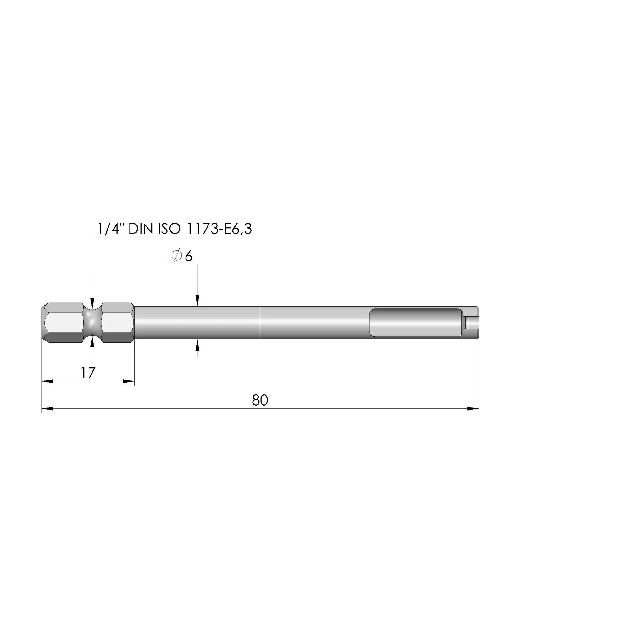 Produktfoto 1 von Ingun BIT-SKS-465 M-500, Schraubwerkzeug