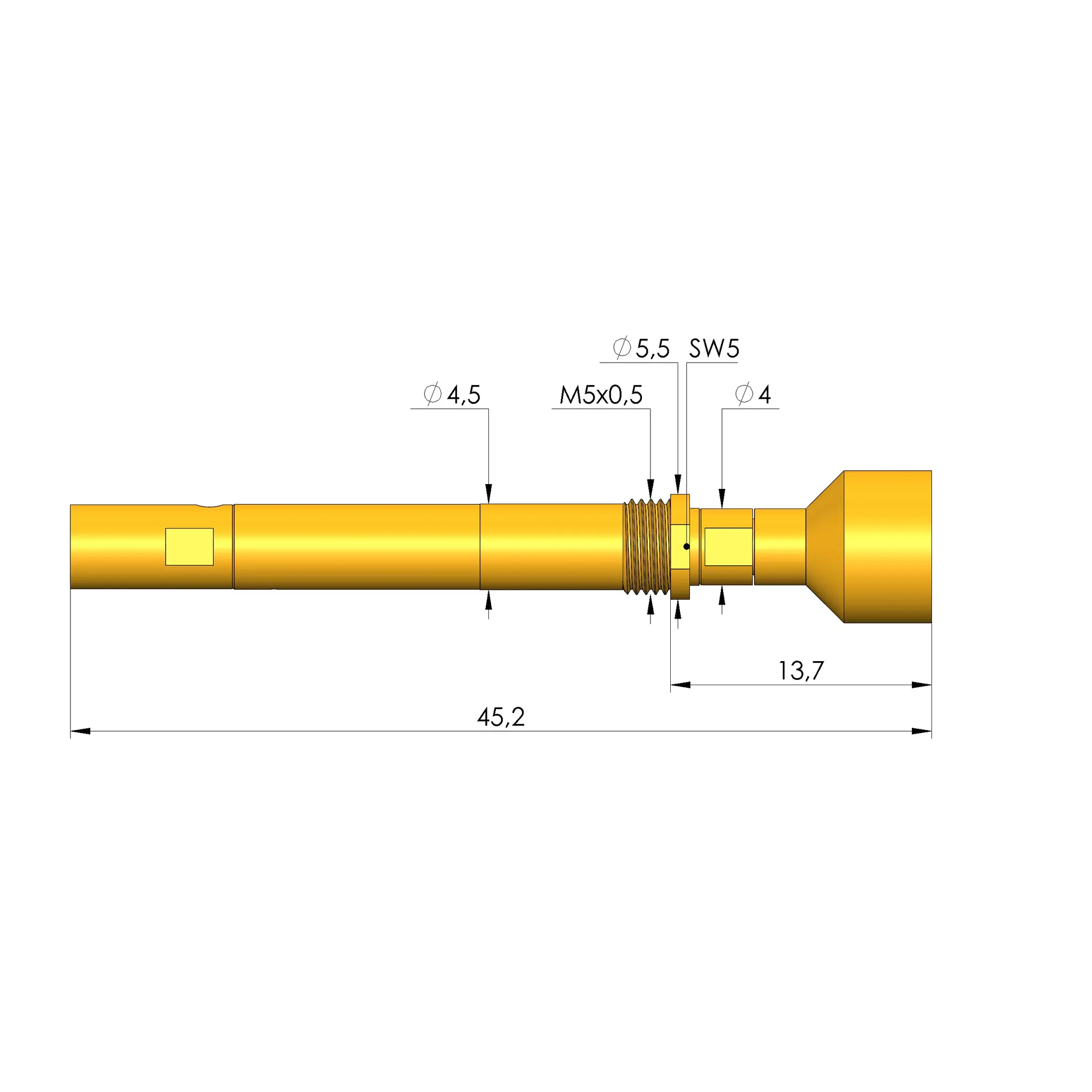 Produktfoto 1 von Ingun HFS-860 303 150 A 5343 ER M, Hochfrequenzstift, SKU: HFS-860-0059