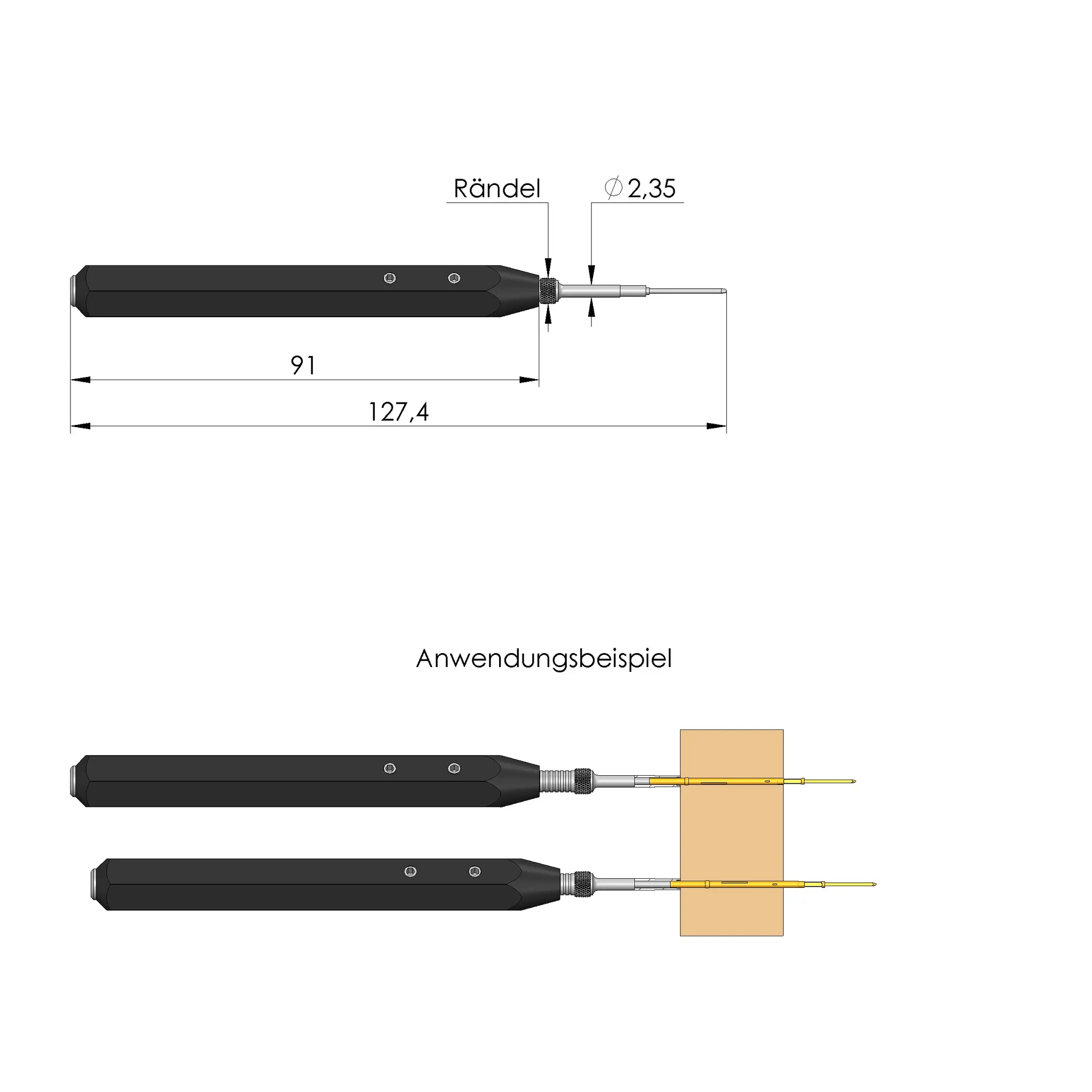 Produktfoto 1 von Ingun SW-KS-075 G, Setzwerkzeug, SKU: SW-KS-075G