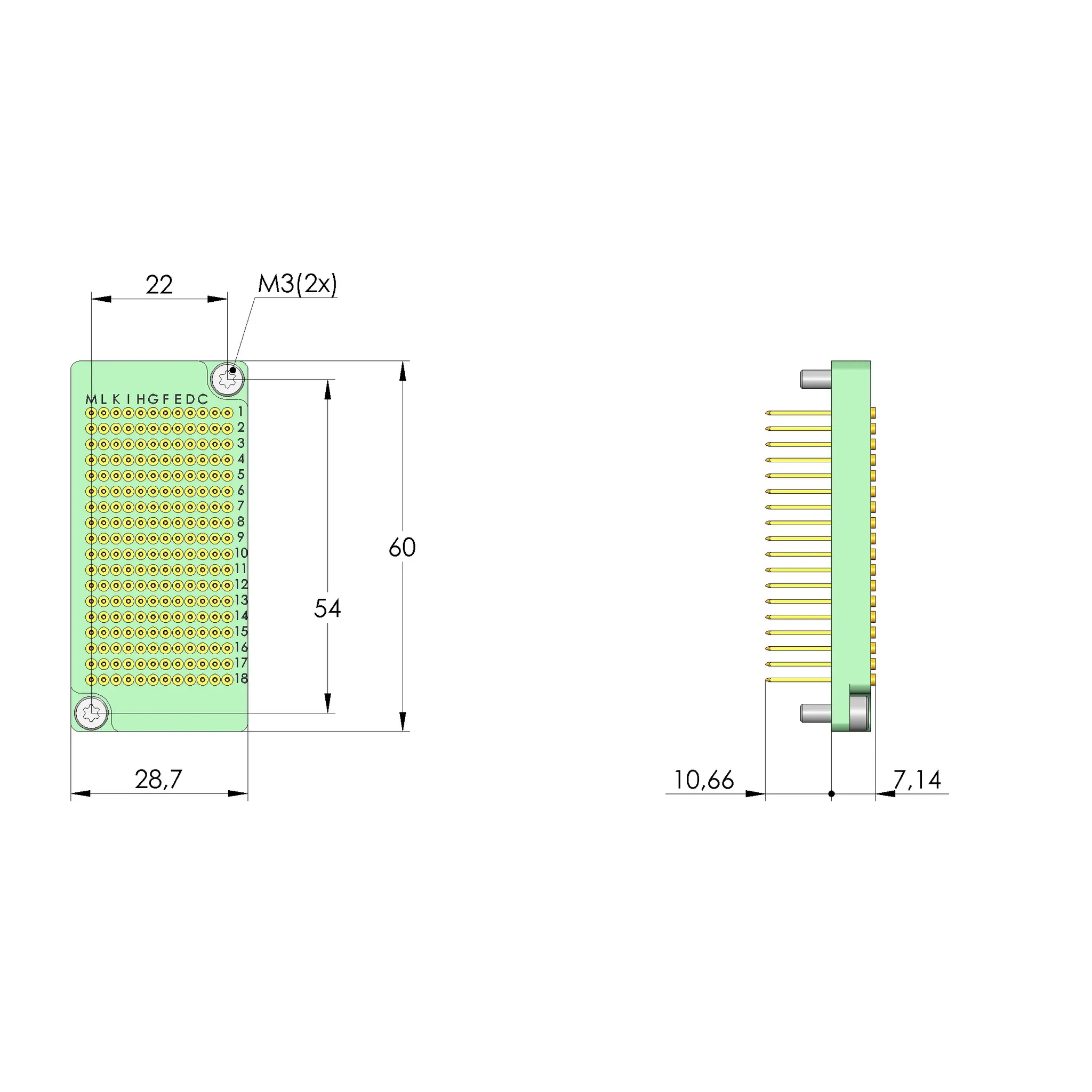 Produktfoto 1 von Ingun SB-P-SI-216-4A-0,6, Schnittstellenblock, SKU: 116075