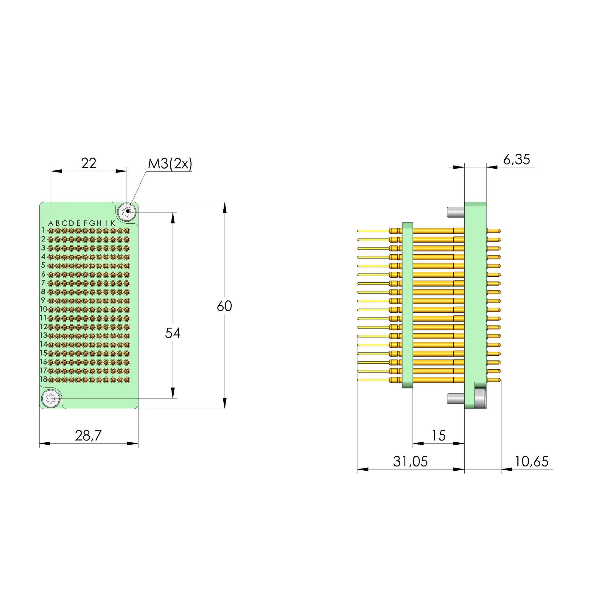 Produktfoto 1 von Ingun SB-T-SI-216-4A, Schnittstellenblock, SKU: 116076