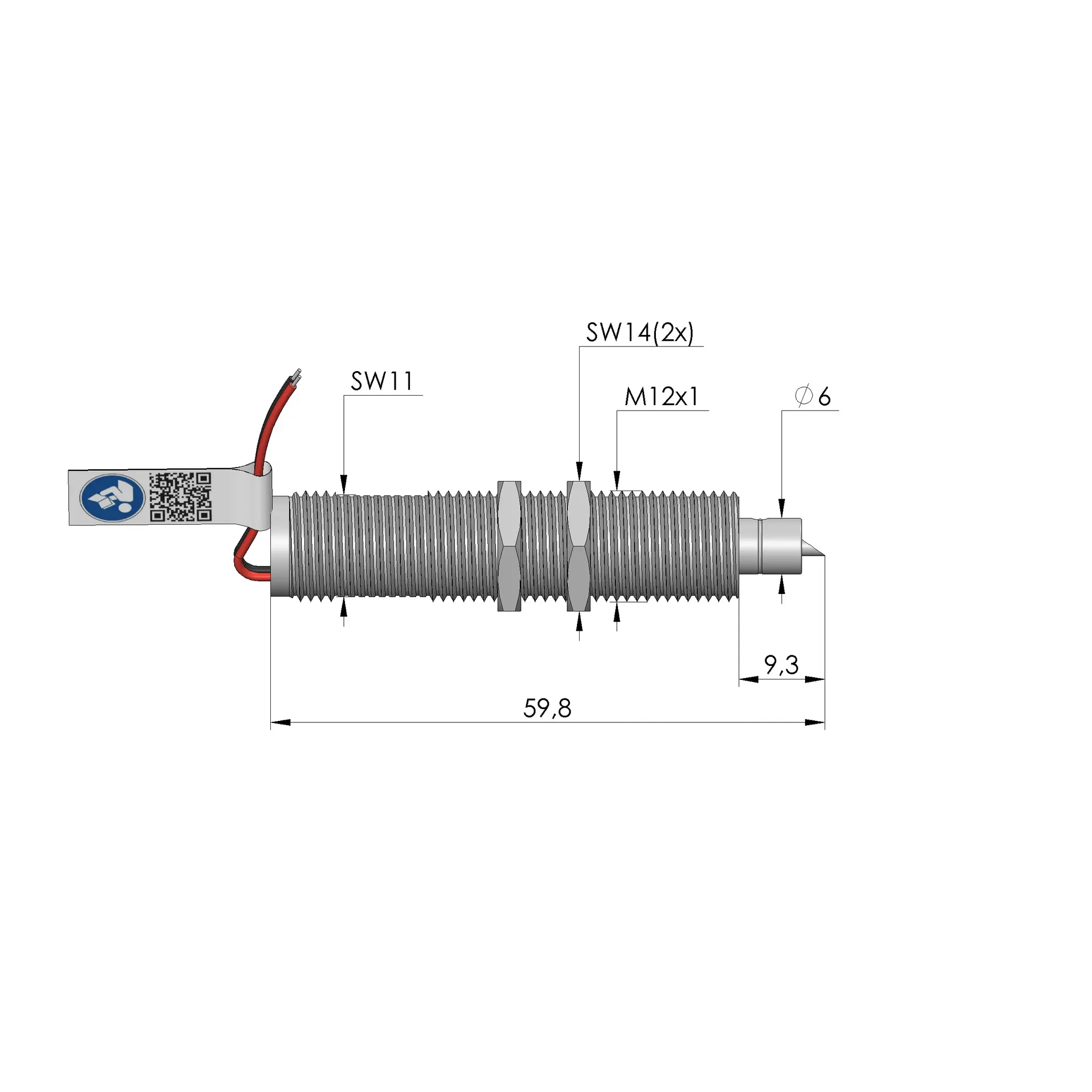 Produktfoto 1 von Ingun ME-E-S2,0-12-060-K12V, Markiereinheit, SKU: 25251