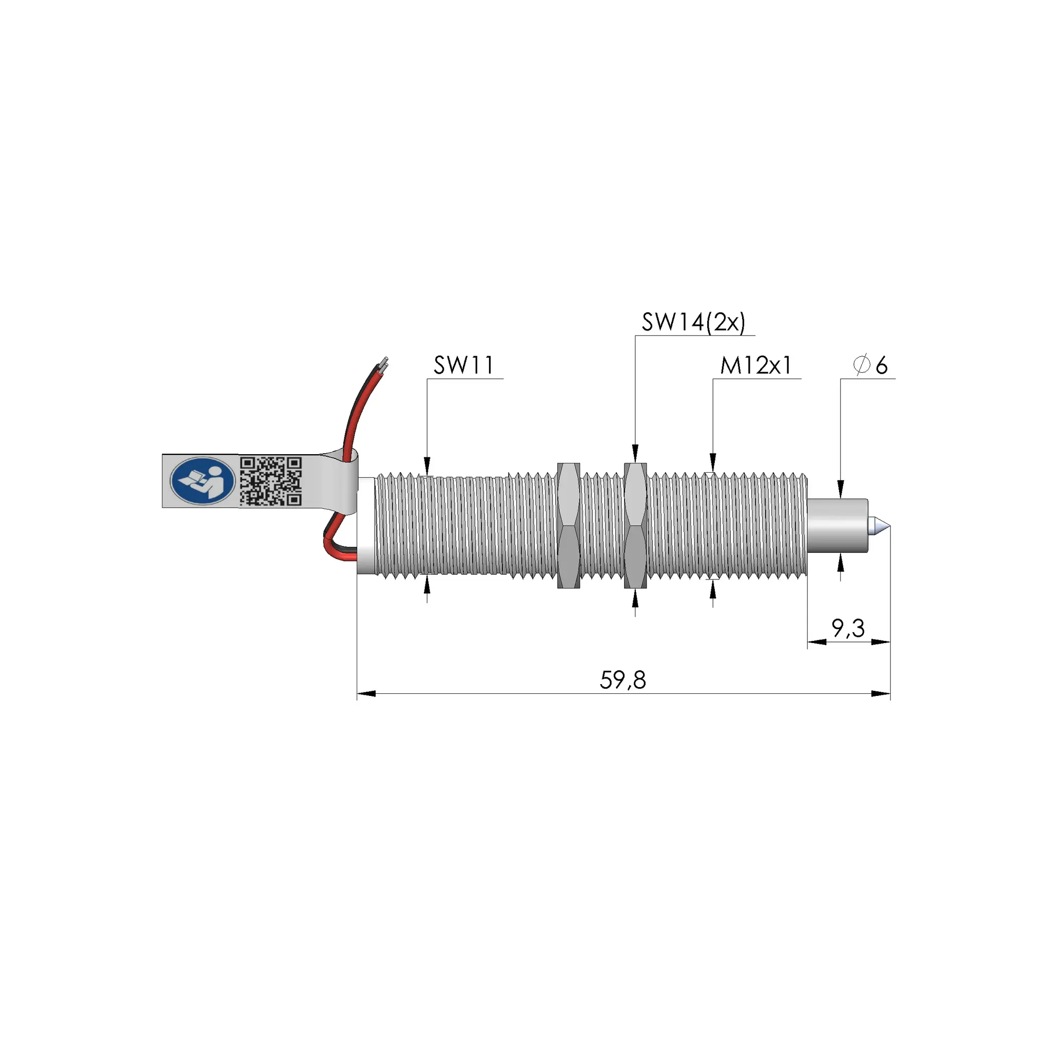 Ingun ME-E-R2,0-12-060-K12V, Markiereinheit, SKU: 24447